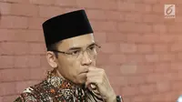 Gubernur Nusa Tenggara Barat (NTB) Tuan Guru Bajang (TGB) Zainul Mazdi. (Liputan6.com/Herman Zakharia)