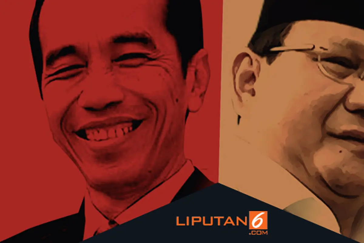 Banner Jokowi Vs Prabow