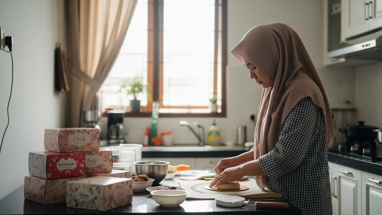 Ide Usaha untuk Ibu Rumah Tangga Model Jualan Kue dan Pastri Pre Order