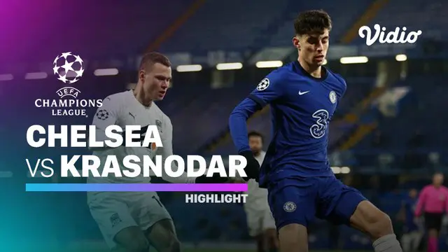 Berita video highlights matchday 6 Grup E Liga Champions 2020/2021 antara Chelsea melawan Krasnodar yang berakhir dengan skor 1-1, Rabu (9/12/2020) dinihari WIB.