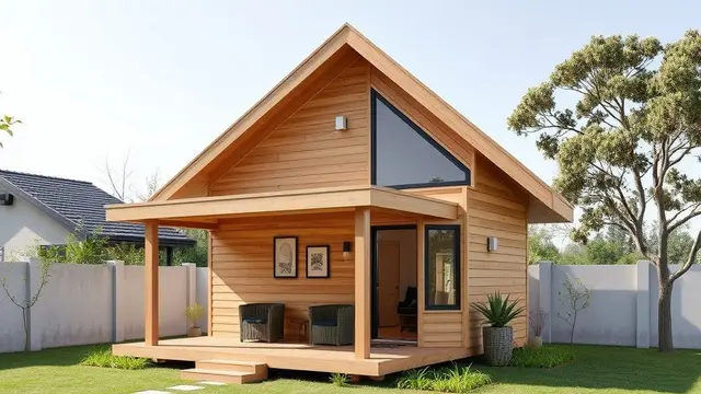 Gambar Rumah Kayu Kecil Sederhana