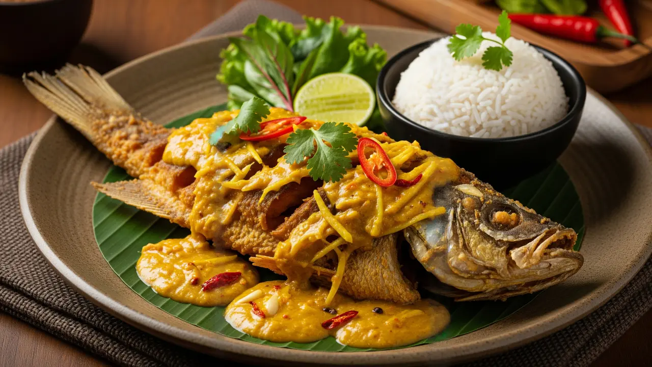 Ikan Gurame Kuah Kuning