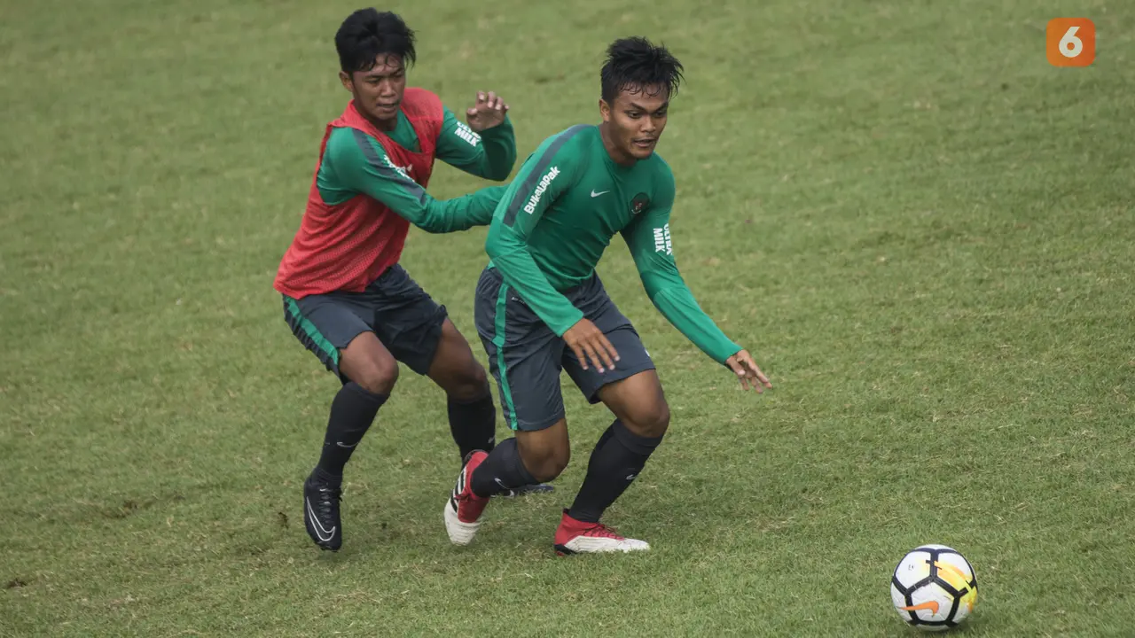 Latihan Timnas Indonesia U-19