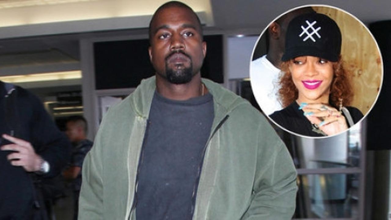 Muncul dari crowd, Rihanna kagetkan penonton konser Kanye West