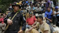 Para penambang di Nikaragua. (CNN)
