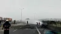 VIDEO: Detik-Detik Heli Jatuh dan Tewaskan 7 Penumpang di Turki