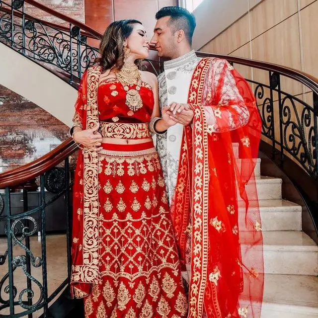 7 Pemotretan Prewedding Eva Belisima Mantan Istri Kiwil dengan Gaya India