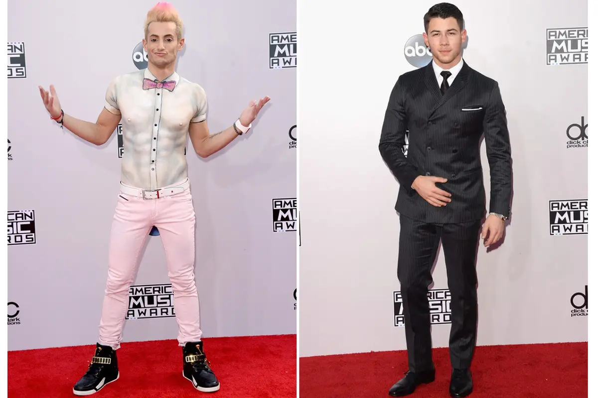 Hot Cute Male - American Music Awards 2014 - Frankie Grande Nick Jonas