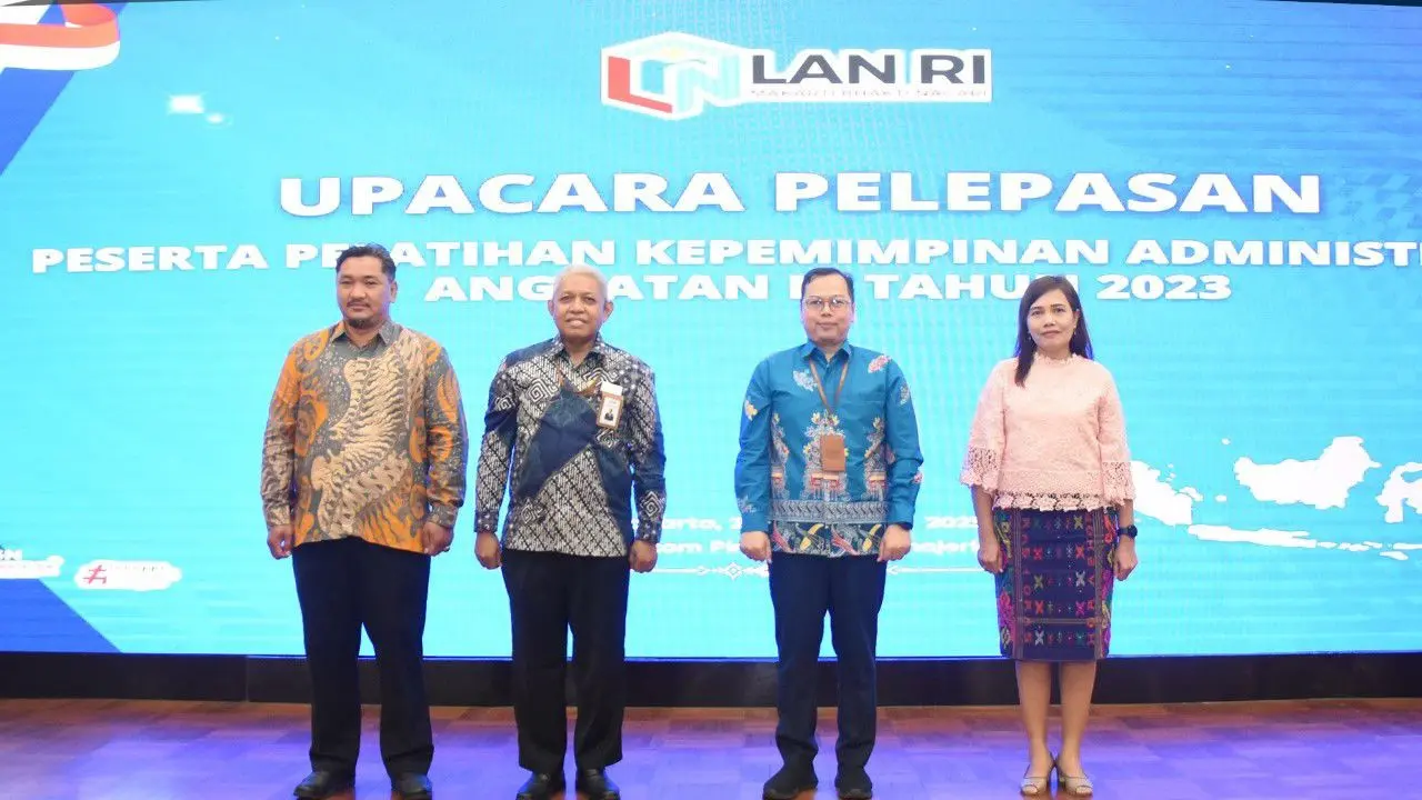 Pelepasan Pelatihan Kepemimpinan Administrator (PKA) Angkatan IV Tahun 2023
