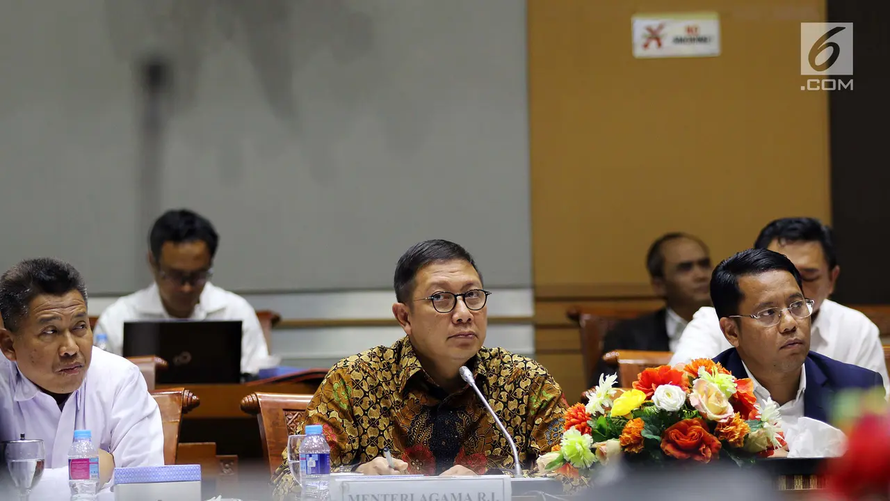 Bahas Anggaran, Menag Lukman Hakim Raker Dengan Komisi VIII DPR