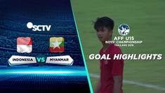 Berita video gol-gol yang dicetak Timnas Indonesia U-15 ke gawang Myanmar U-15 di Piala AFF U-15 2019, Minggu (4/8/2019).
