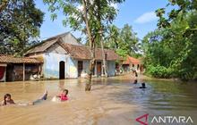 Banjir Serang Lumpuhkan Akses Kampung Nusa, Puluhan KK Terisolasi Akibat Luapan Sungai Cibereum