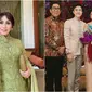 Penampilan awet muda aktris senior Yayuk Suseno di momen lamaran sang putra. (sumber: Instagram/yayuksuseno18)