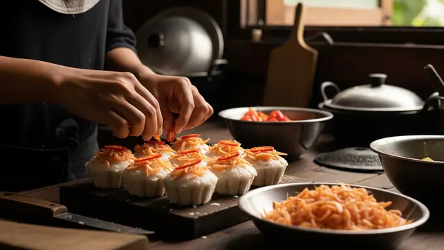 Resep Kue Gandus Gurih yang Lembut. Foto: AI Generated