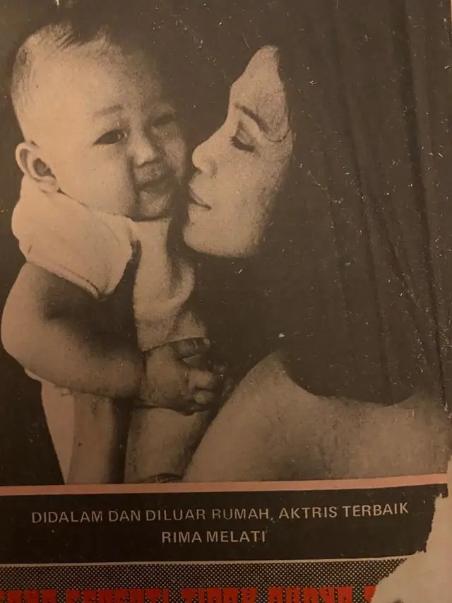 Potret kenangan Rima Melati bersama rekan artis dan keluarga (Foto: Instagram @aditya_tumbuan)