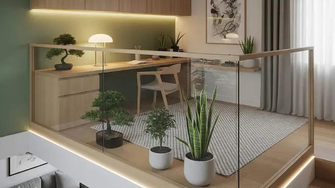 10 Inspirasi Desain Rumah Mezzanine Modern dengan Workspace Cozy di Atas