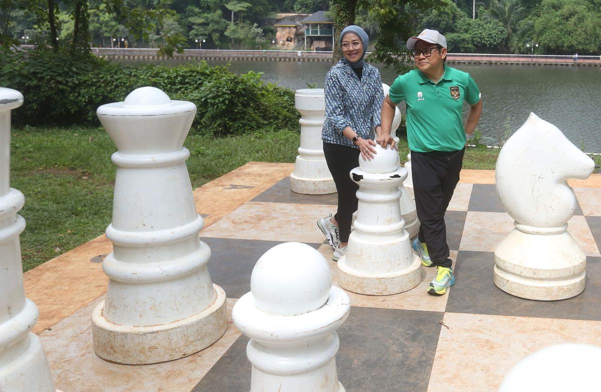 Cak Imin kunjungi Taman Margasatwa Ragunan