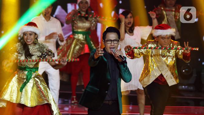 Alumni Indonesian idol,  Delon Thamrin tampil dalam 