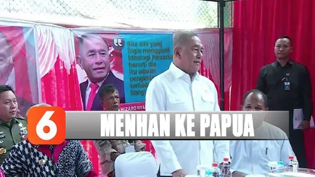 Menhan juga menyampaikan pesan dari Presiden Jokowi betapa pentingnya perdamaian dan merajut tali persaudaraan.