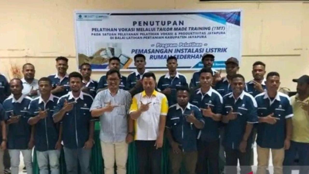 Pemkab Jayapura Genjot Peningkatan SDM Lewat Pelatihan Instalasi Kelistrikan