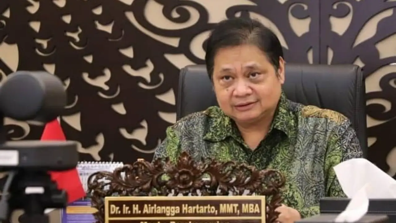 Menteri Koordinator Bidang Perekonomian Airlangga Hartarto