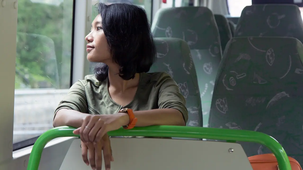 my trip story dan naik bus