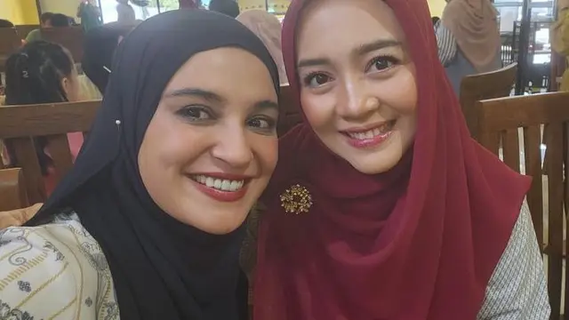 Reuni Shireen Sungkar dan Nuri Maulida di Lampung bikin netizen teringat Cinta Fitri (Foto: Instagram nurimaulida)