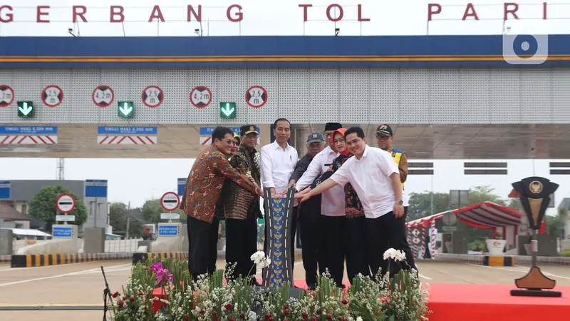 Jokowi Resmikan Jalan Tol Kunciran-Serpong