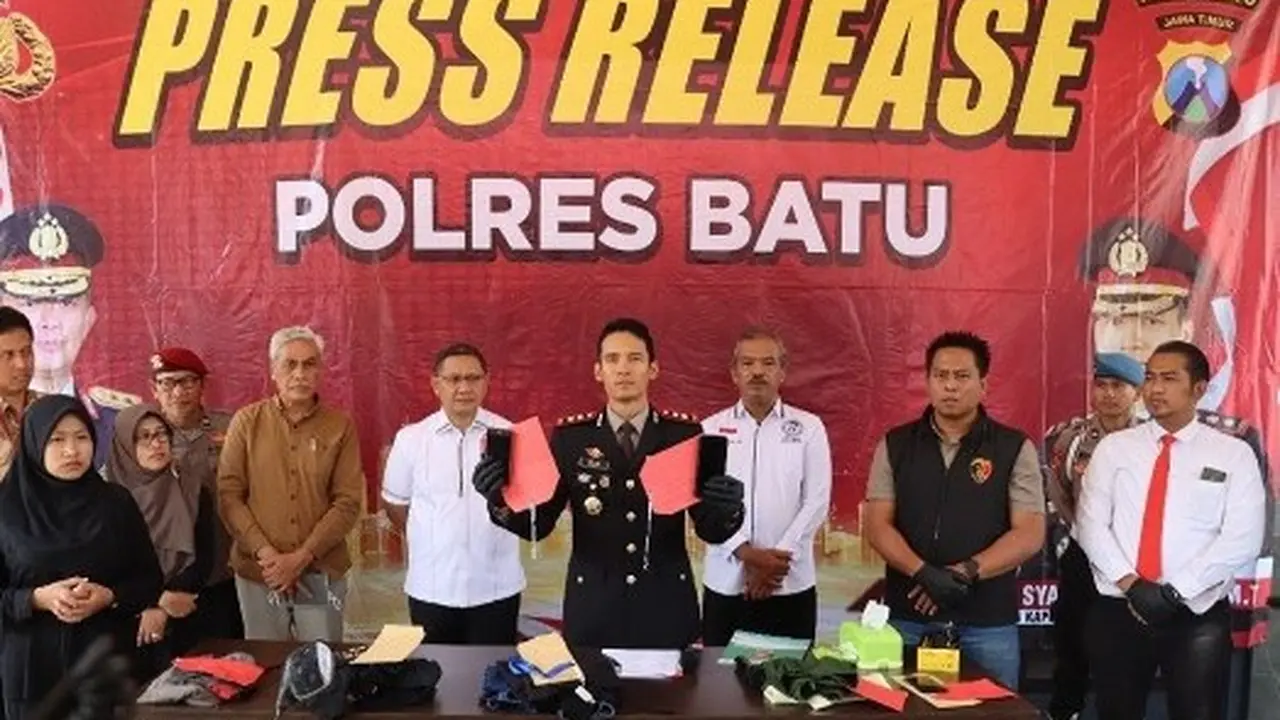 Polisi mengungkap motif pengeroyokan siswa SMP hingga tewas di Kota Batu. (Istimewa)