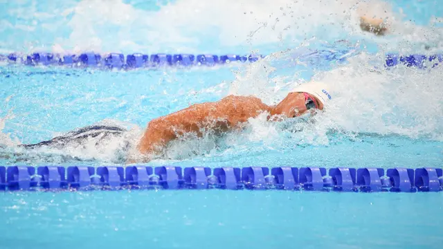 Aksi perenang Indonesia di Asian Games 2026