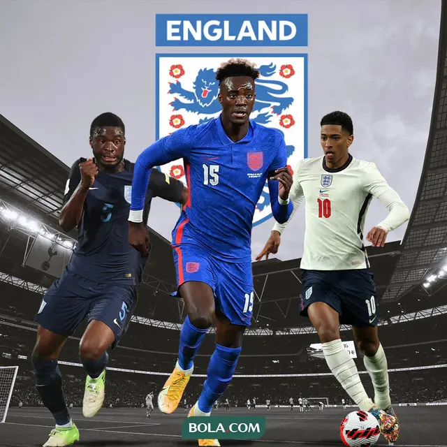 Ilustrasi - Fikayo Tomori, Tammy Abraham, Jude Bellingham