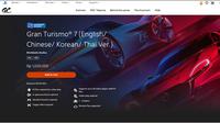 Sony tarik game Gran Turismo 7 dari PlayStation Store Rusia. (Doc: PlayStation)