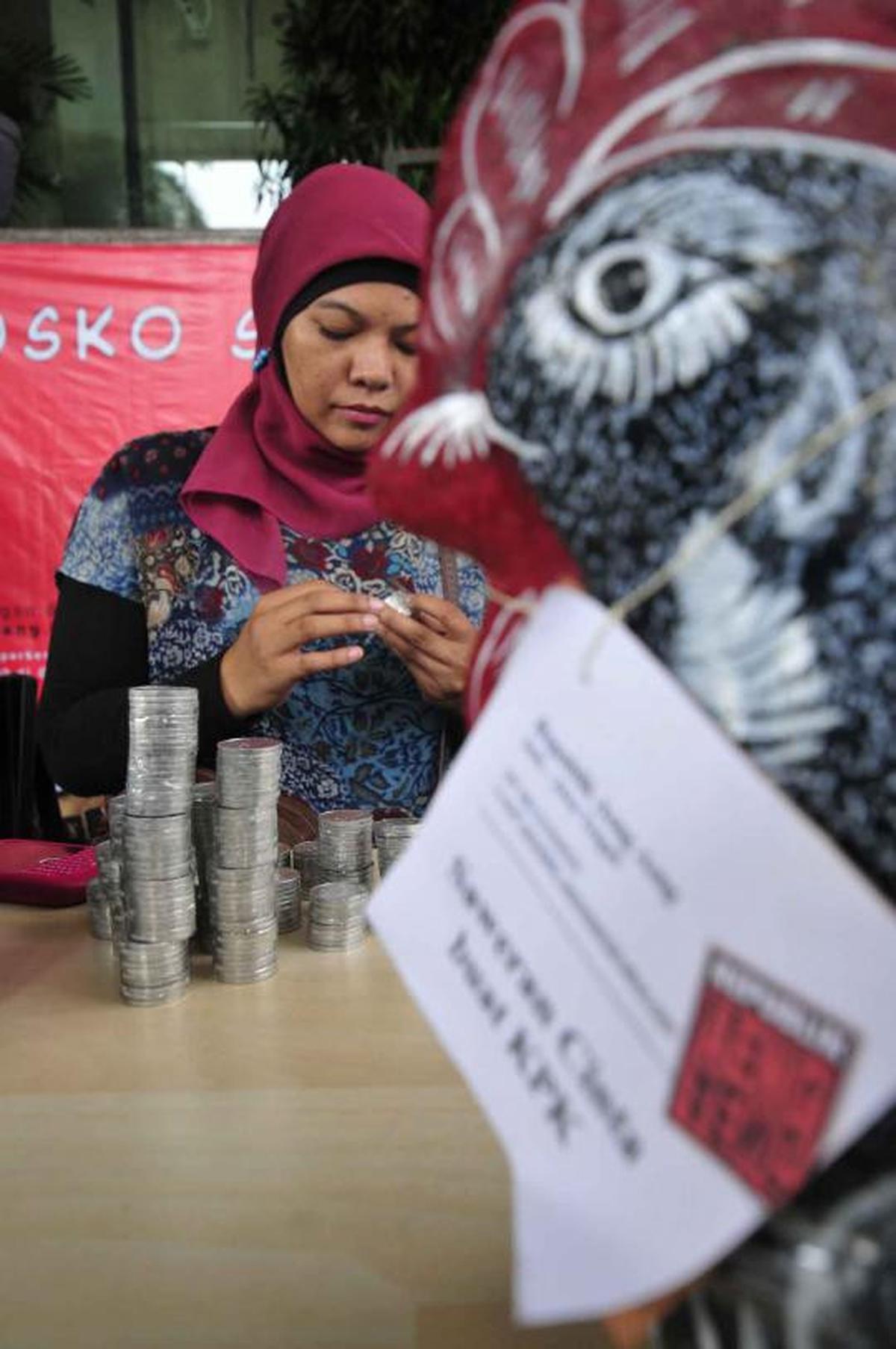 Uang saweran gedung KPK capai Rp 260 juta