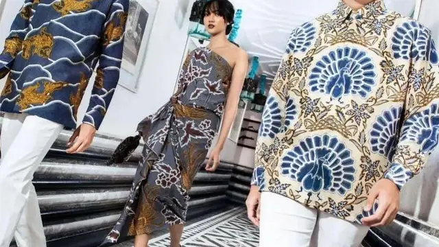 7 Pesona Eddy Meijer Anak Maudy Koesnaedi Jadi Model Kampanye Brand Lokal Kenamaan, Tampil Keren Pakai Kemeja Batik