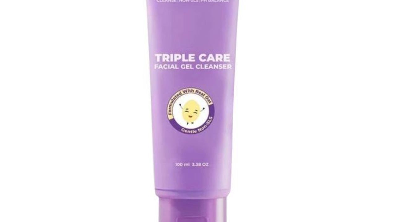 9. Facetology Triple Care Facial Gel Cleanser