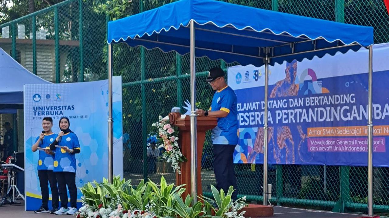 Universitas Terbuka Gelar Lomba Basket Antar SMA Tingkat Nasional, Peserta Juara Dapat Beasiswa