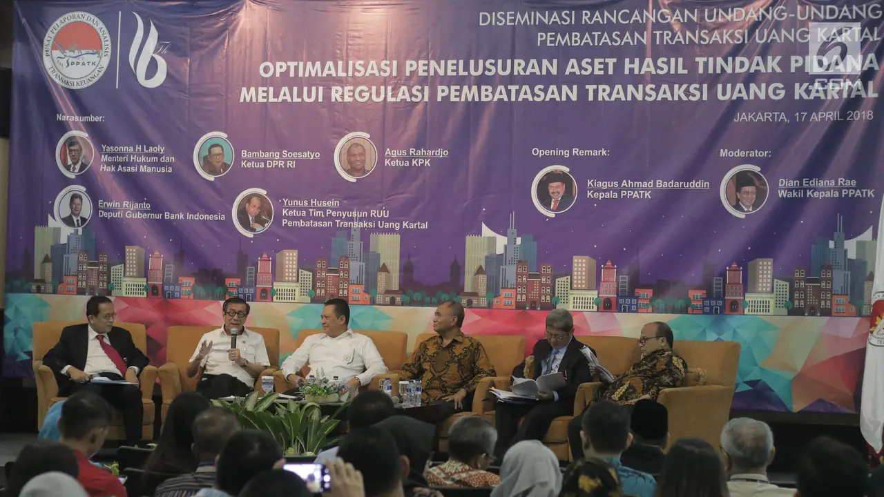PPATK Undang KPK, Menkumham dan DPR Bahas Transaksi Uang Kartal