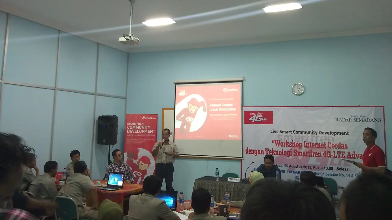 4G LTE Smartfren Tembus 15,5 Mbps di Semarang 