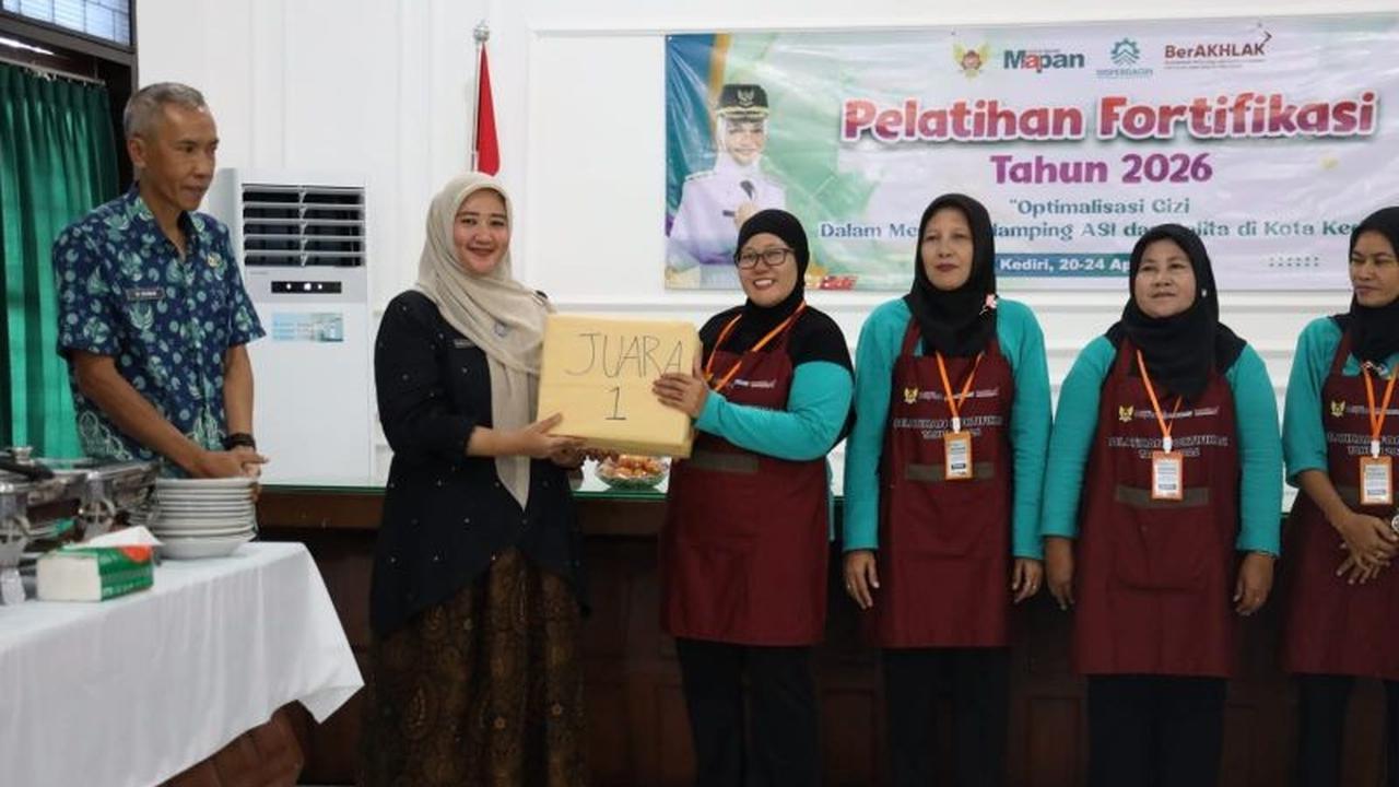 Pemkot Kediri Gencarkan Edukasi Pengolahan Pangan, Targetkan Zero Stunting