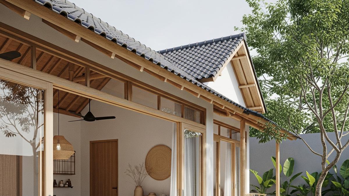 8 Model Rumah Sederhana Tapi Mewah Gaya Japandi, Rahasia Hunian Tenang dan Elegan di 2025