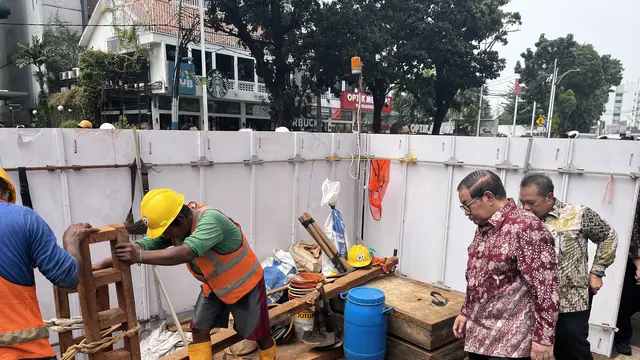 Gubernur DKI Jakarta Pramono Anung di Jalan Soepomo, Tebet, Jakarta Selatan, Kamis (10/9/2026).