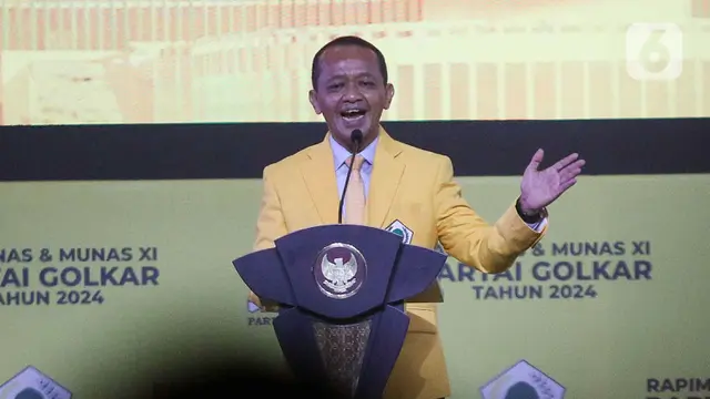 Berkemeja Kuning, Presiden Jokowi Hadiri Penutupan Munas XI Partai Golkar