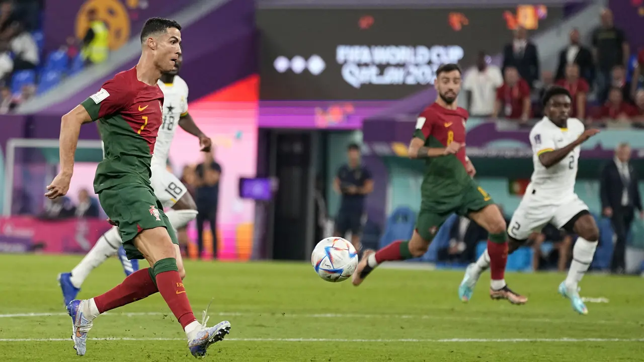 Ronaldo Cetak Rekor di Piala Dunia 2022 Qatar
