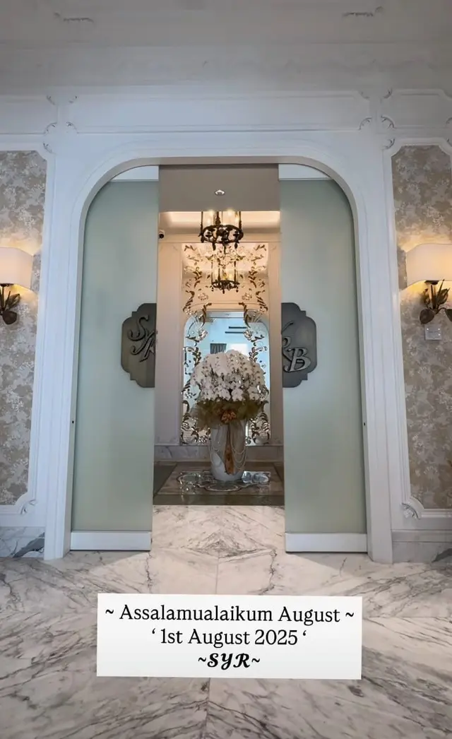 Kembali ke Indonesia usai tinggal lama di Siangapura dan Jepang, ini 5 potret rumah mewah Syahrini