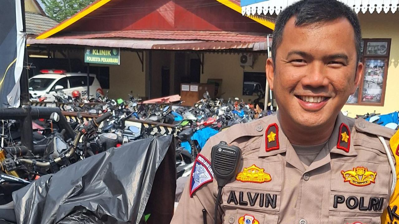 Alvin akan terus melakukan patroli untuk mengantisipasi gangguan kamtibmas di Kota Pekanbaru.<br>