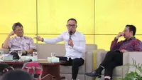 Menaker Hanif: jadi wirausaha muda harus kreatif dan inovatif.