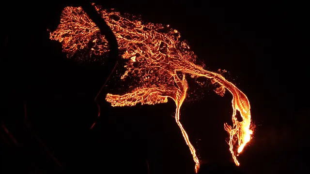 Lava Gunung Fagradalsfjall