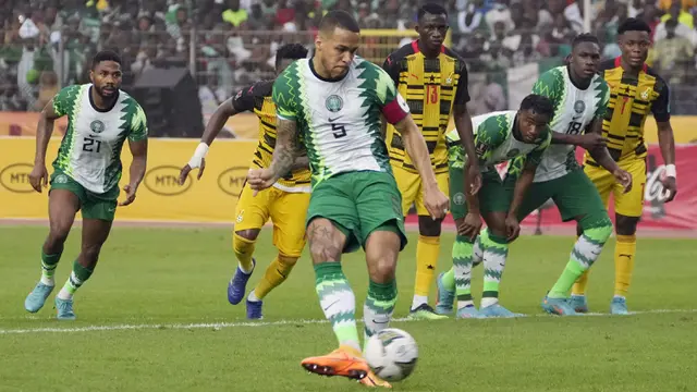Foto: Suporter Mengamuk di dalam Stadion usai Nigeria Gagal Lolos ke Piala Dunia 2022