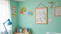 7 Tips Dekorasi Kamar Anak Biar Betah Belajar di Rumah, Mendorong Fokus dan Kreativitas