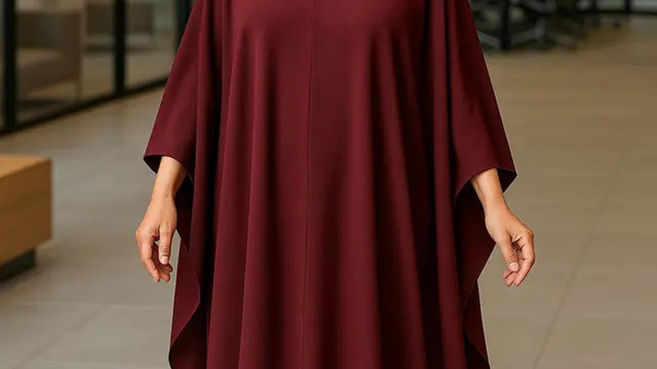 8 Model Kaftan Abaya Terbaru agar Ibu-Ibu 50 Tahun Tampil Jauh Lebih Muda